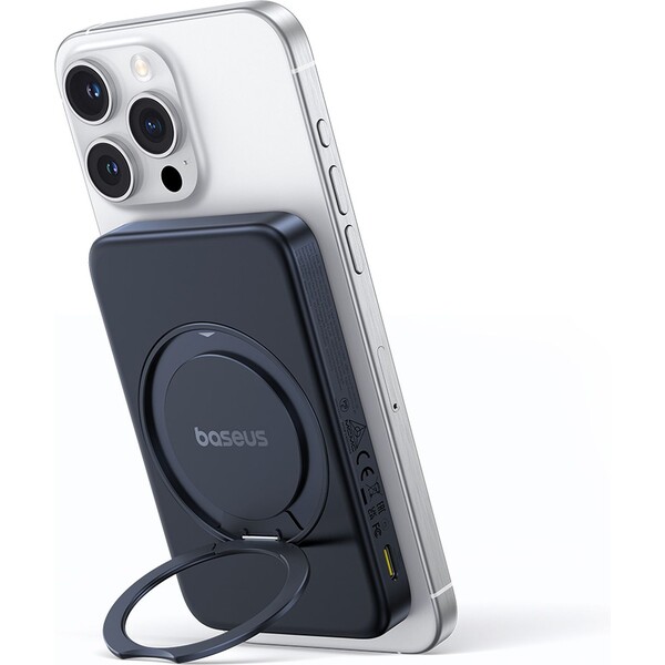 Baseus-PicoGo-Qi2-s-otocnym-stojanem-a-bezdratovym-nabijenim-powerbanka-5000mAh-20W-USB-C-cerna
