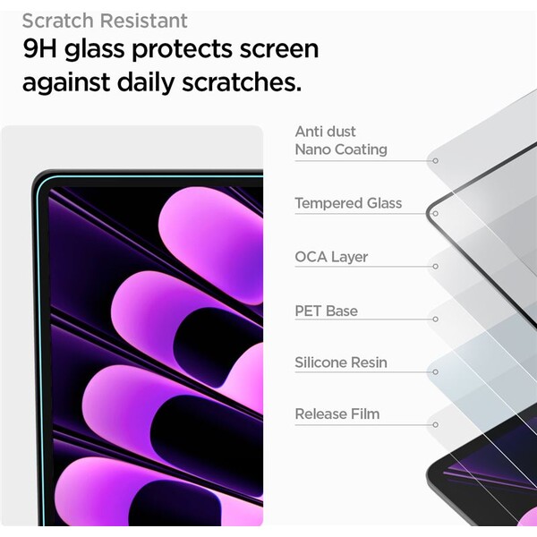 Spigen-Glass-tR-Slim-tvrzene-sklo-MacBook-Air-15-M2-M3-M4