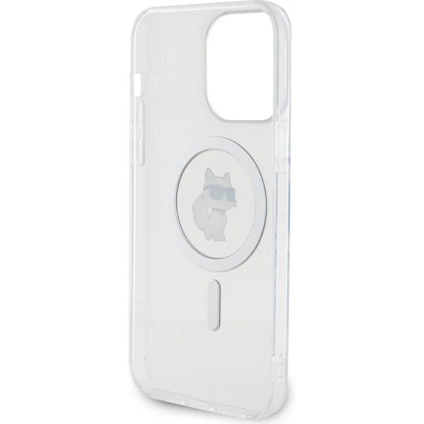 Karl Lagerfeld IML Choupette MagSafe Kryt iPhone 15 Pro Max čirý - Pouzdra - Obrázek L3X4000701
