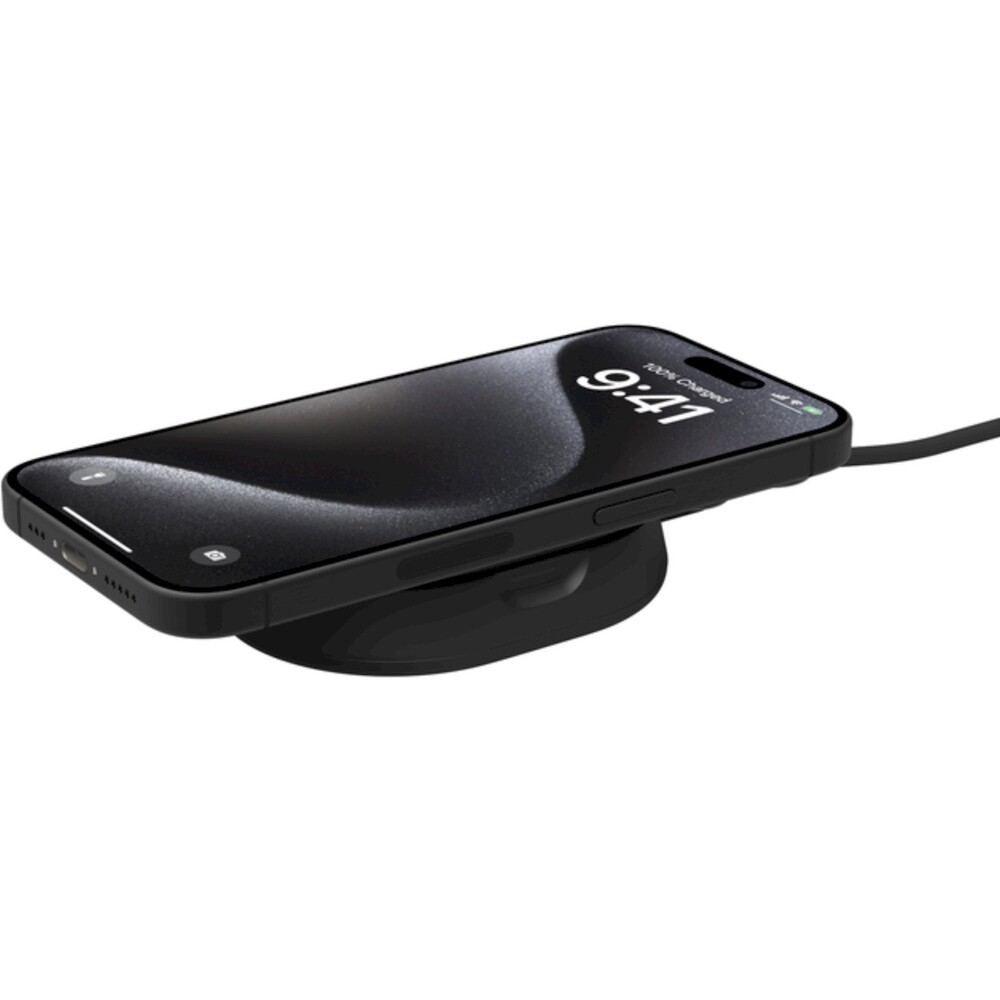 Belkin-BOOST-CHARGE-PRO-Qi2-MagSafe-nabijecka-15W-bez-adapteru-cerna