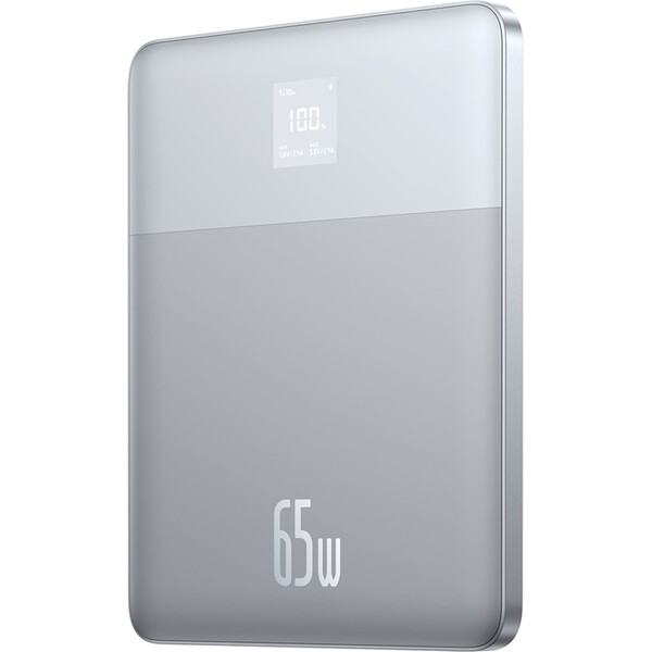 Baseus-Blade2-powerbanka-12000mAh-65W-stribrna