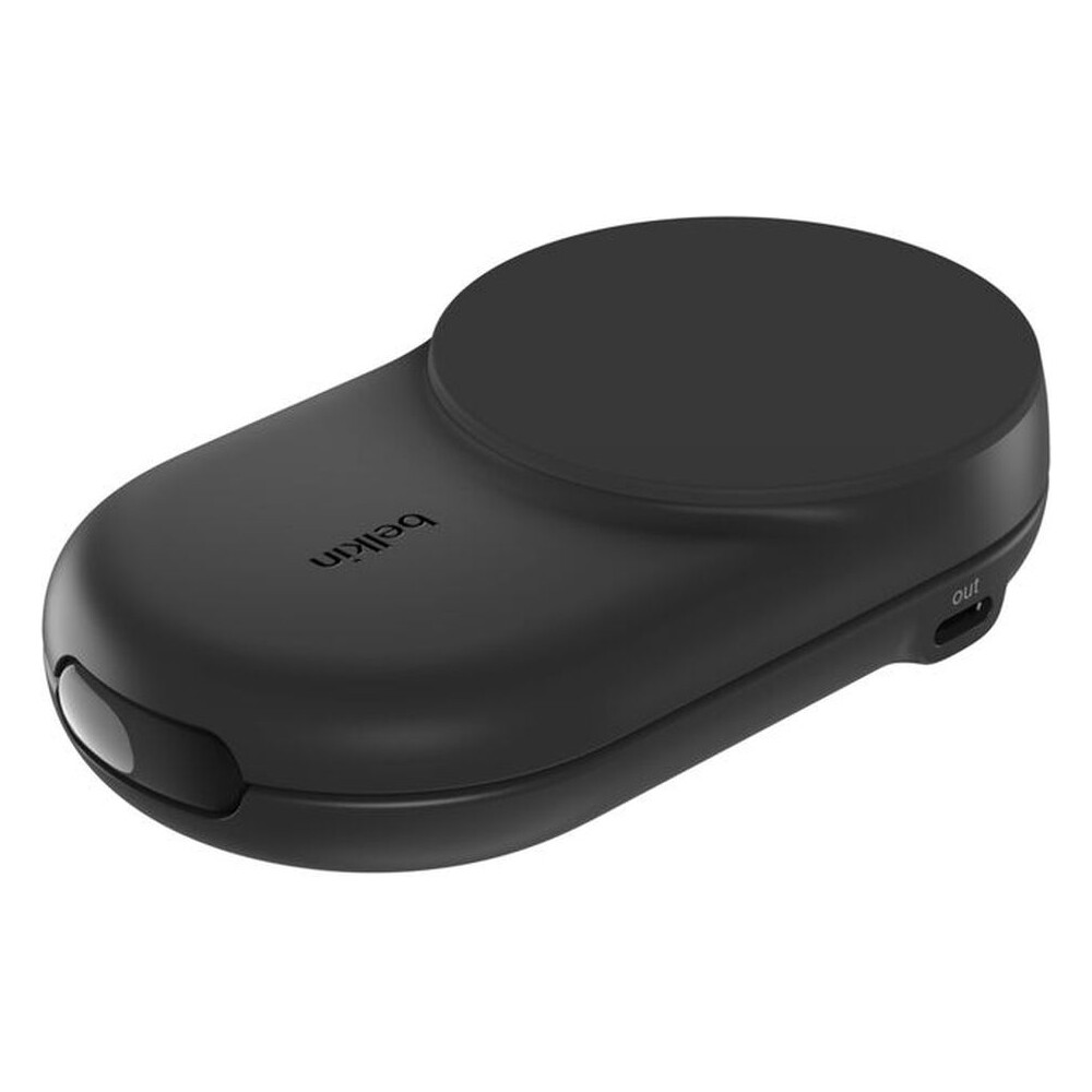 Belkin-UltraCharge-Qi2-25W-2v1-MagSafe-nabijecka-pro-iPhone-AirPods-s-USB-C-cerna