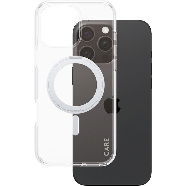 PanzerGlass-CARE-kryt-Apple-iPhone-16-Pro-Max-MagSafe-KickStand-ciry-sedy