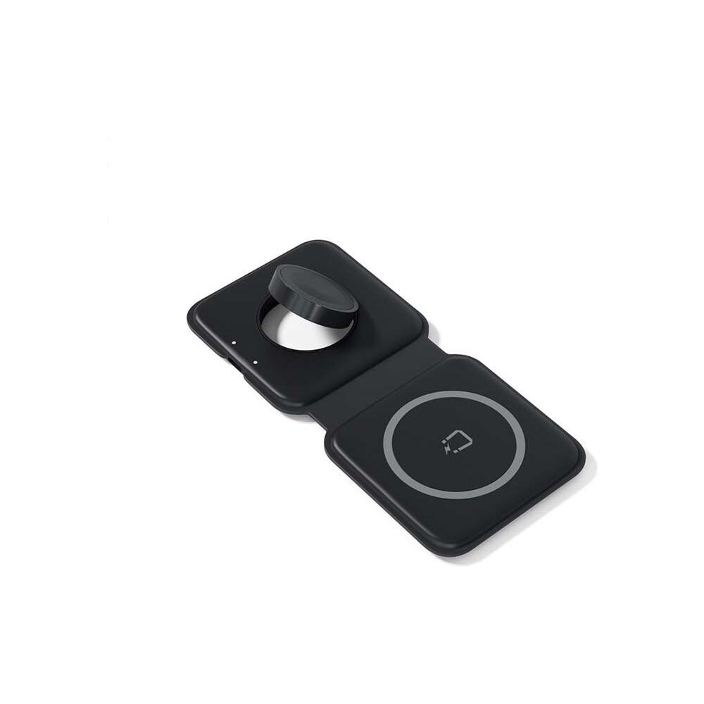 Spello-2v1-MagSafe-bezdratova-nabijecka-15W-cerna