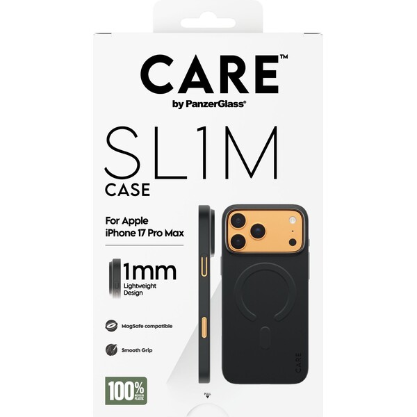 PanzerGlass-CARE-SL1M-1mm-MagSafe-kryt-Apple-iPhone-17-Pro-Max-cerny