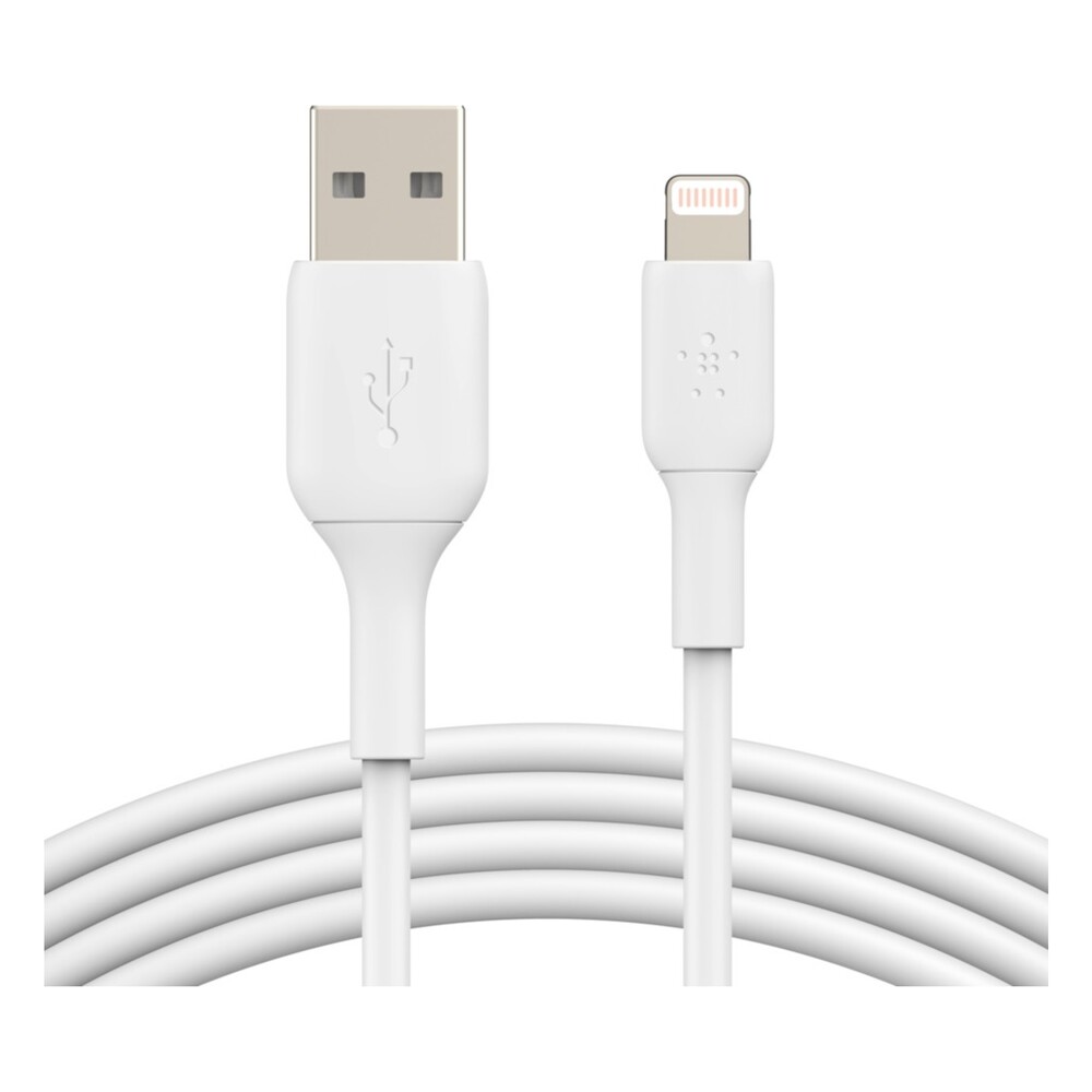 Belkin-BOOST-Charge-Lightning-USB-A-napajeci-kabel-1m-bily