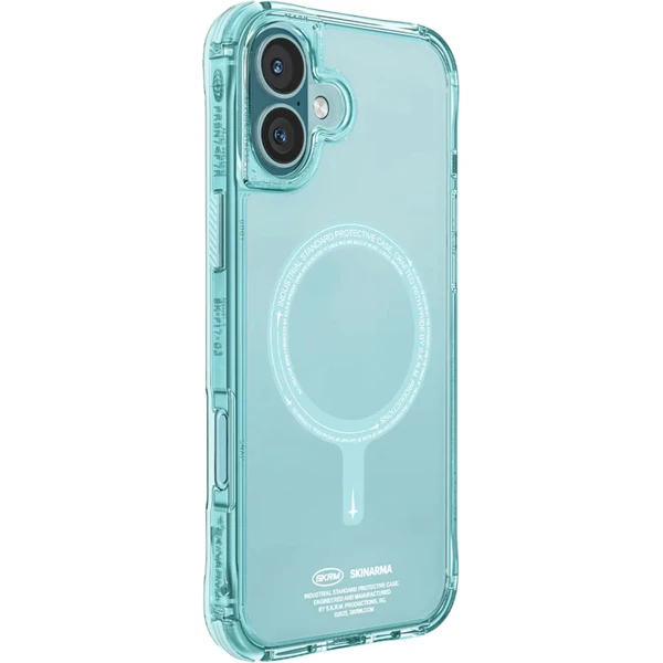 SKINARMA Saido Mag-Charge kryt iPhone 16 zelený - Pouzdra - Hlavní obrázek