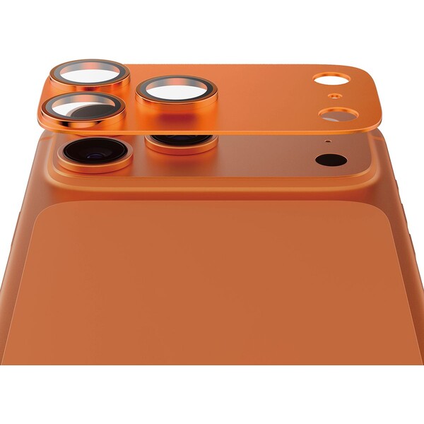 PanzerGlass-FENDER-hlinikova-ochrana-fotoaparatu-Apple-iPhone-17-Pro-oranzova