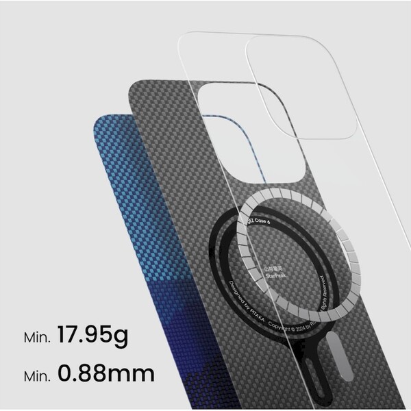 Pitaka-Tactile-Woven-Case-kryt-iPhone-16-Pro-Max-StarPeak-Over-the-Horizon