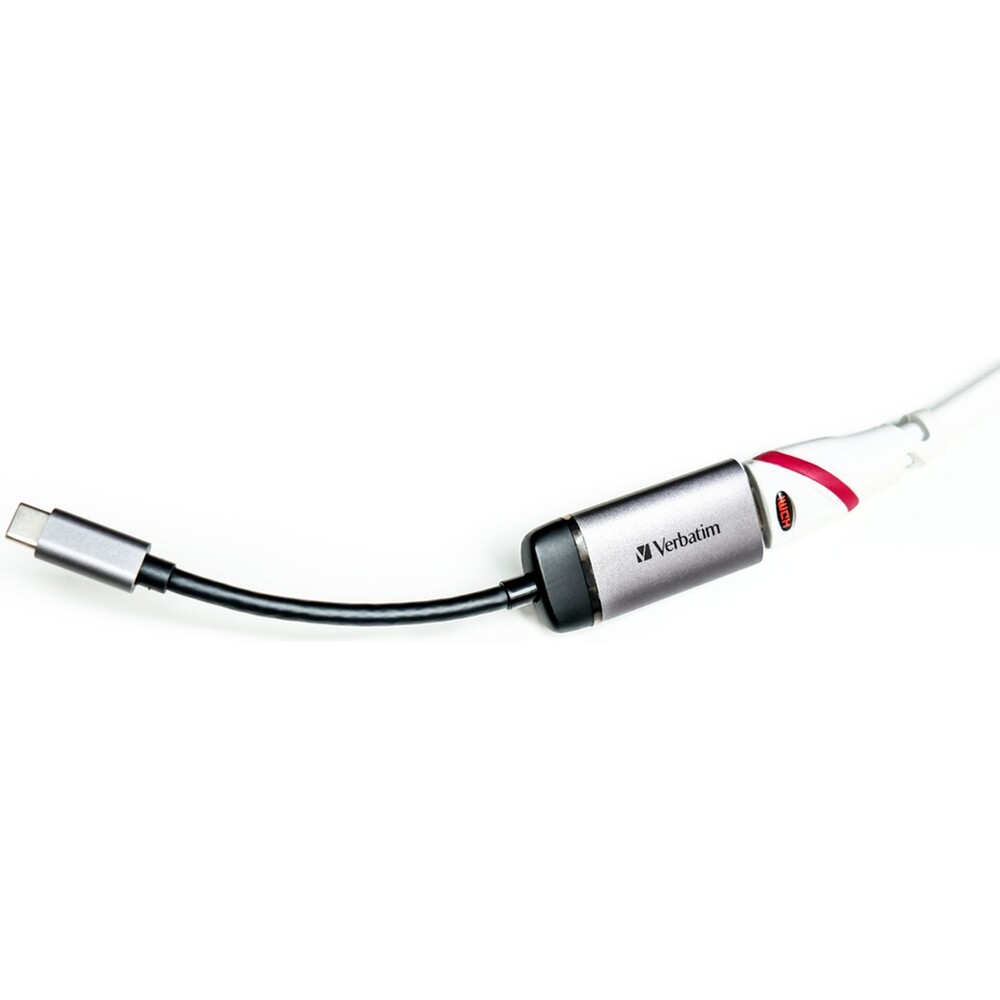 Verbatim-USB-C-HDMI-redukce-4K-0-1m-seda