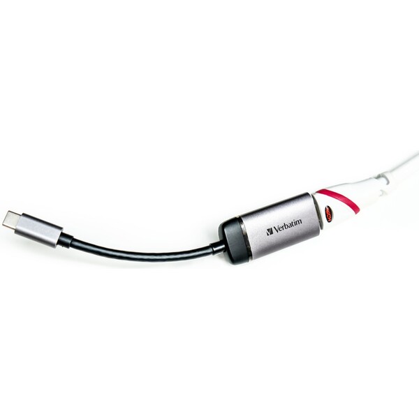 Verbatim-USB-C-HDMI-redukce-4K-0-1m-seda