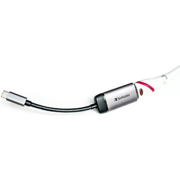 Verbatim USB-C/HDMI redukce 4K 0,1m šedá - Kabely a redukce - Obrázek LAOR000301