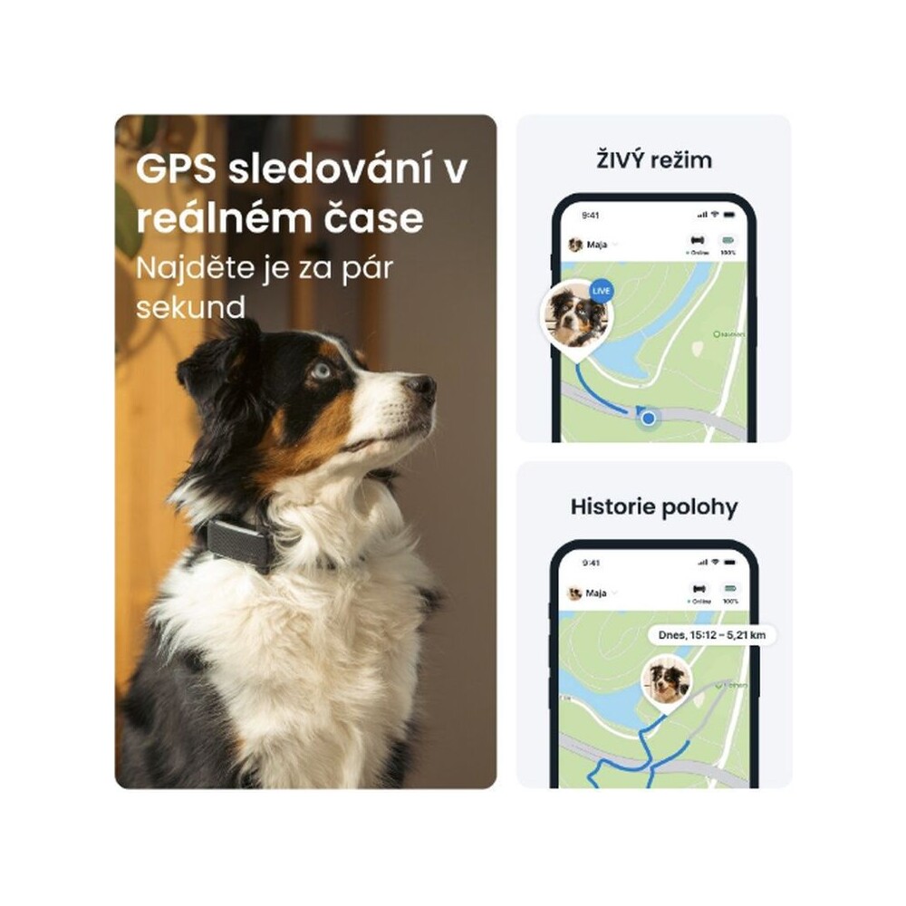 Tractive-GPS-DOG-6-lokator-polohy-a-aktivity-pro-psy-cerny