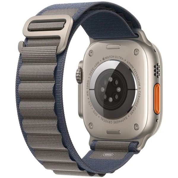 Apple Watch Ultra 2 49mm titanová s modrým alpským tahem L - Chytré hodinky - Obrázek LBX5000701