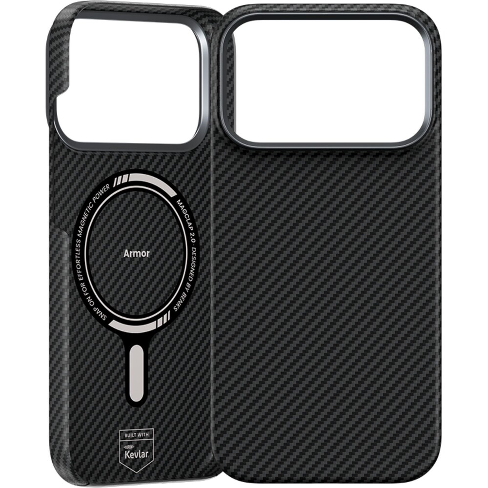 Benks-ArmorAir-600D-Kevlar-MagSafe-kryt-iPhone-17-Pro-Max-Black
