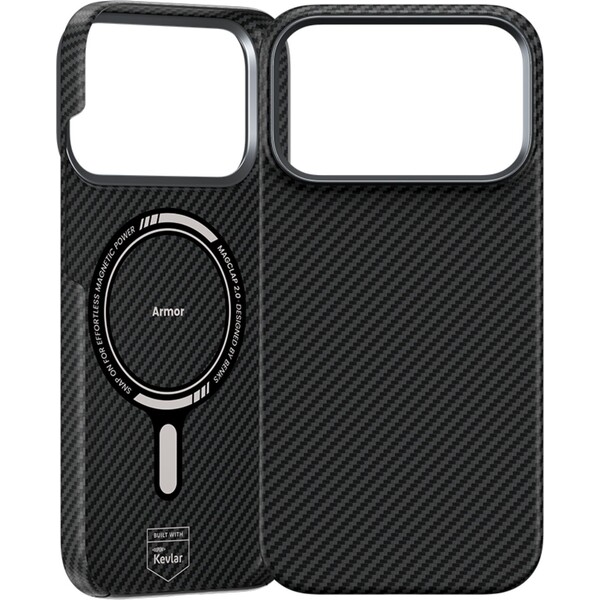 Benks-ArmorAir-600D-Kevlar-MagSafe-kryt-iPhone-17-Pro-Max-Black
