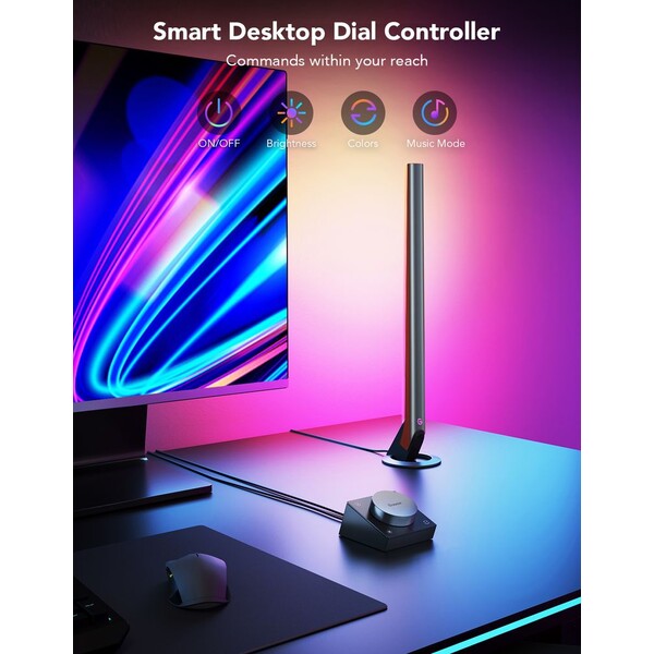 Govee-Smart-Gaming-WiFi-LED-Panely-Smart-Dual-ovladac-bily