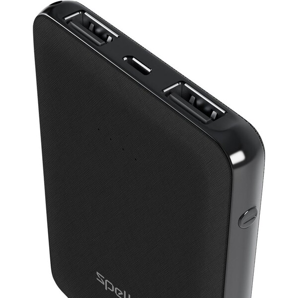 Spello-Pocket-powerbanka-10W-5000mAh-cerna