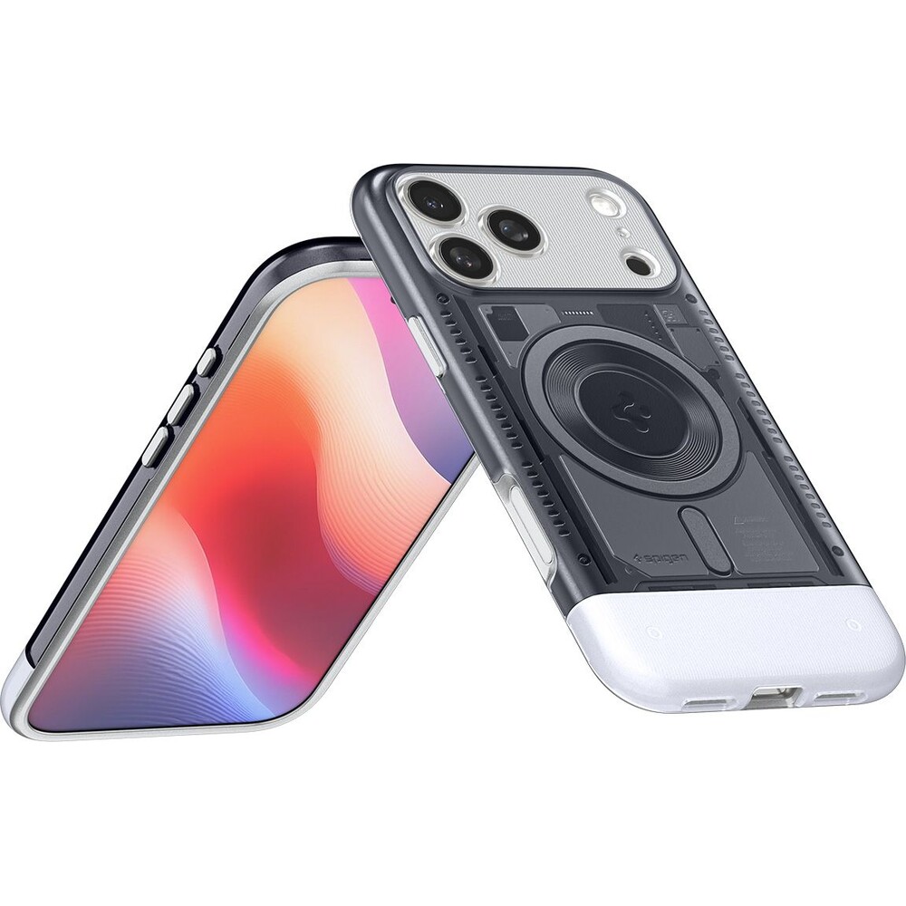 Spigen-Classic-C1-MagSafe-kryt-iPhone-17-Pro-graphite