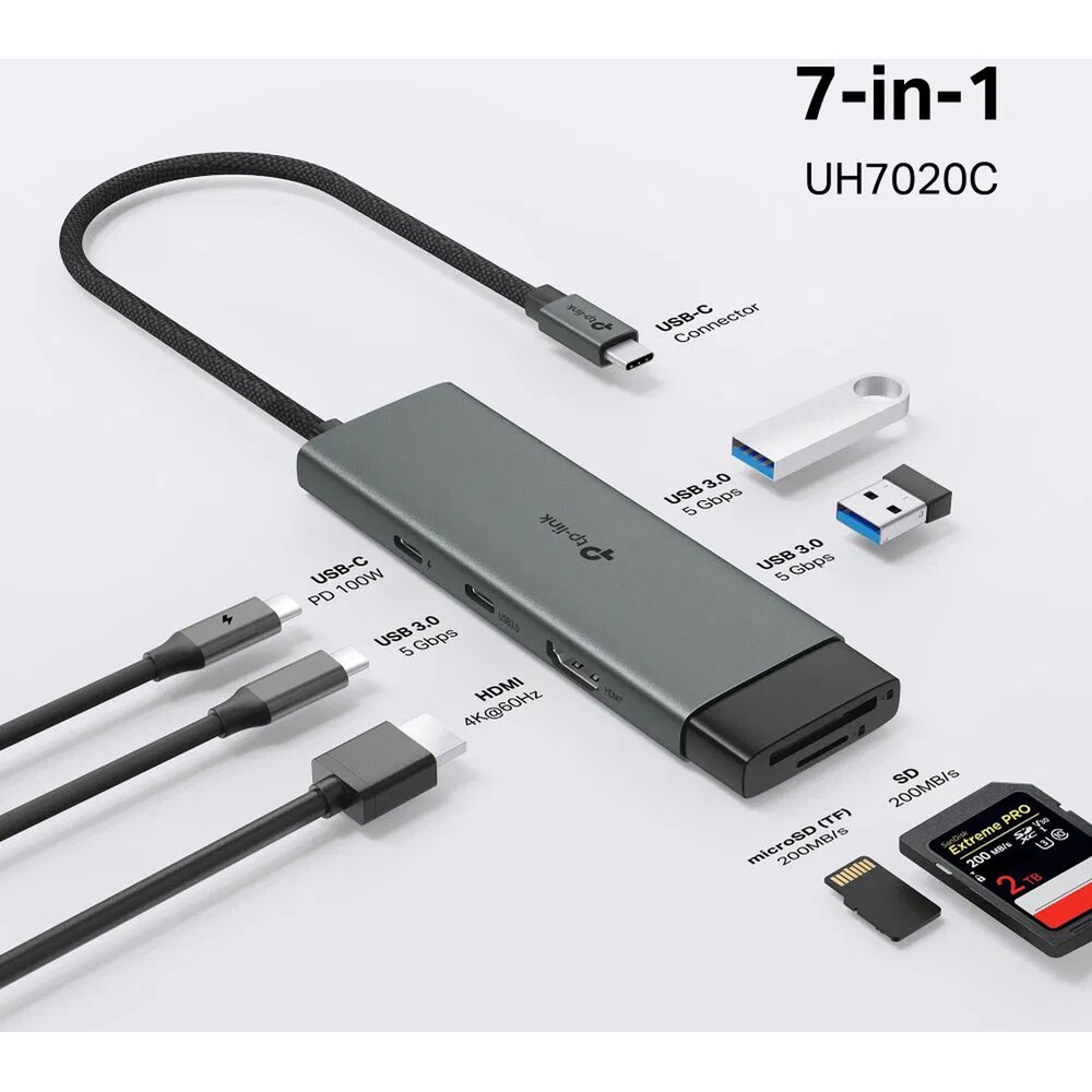 TP-Link-UH7020C-7v1-USB-C-Hub-sedy
