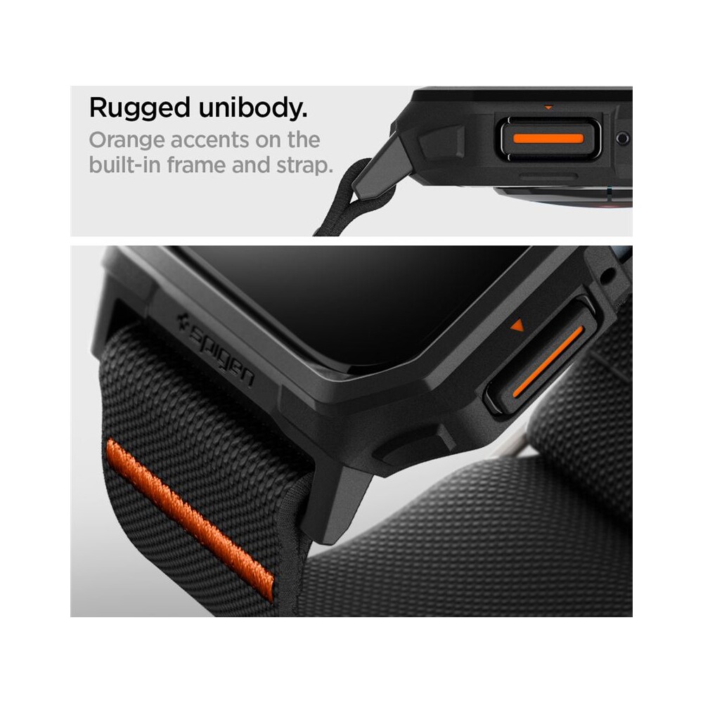 Spigen-Lite-Fit-Pro-reminek-Apple-Watch-45-44mm-matne-cerny