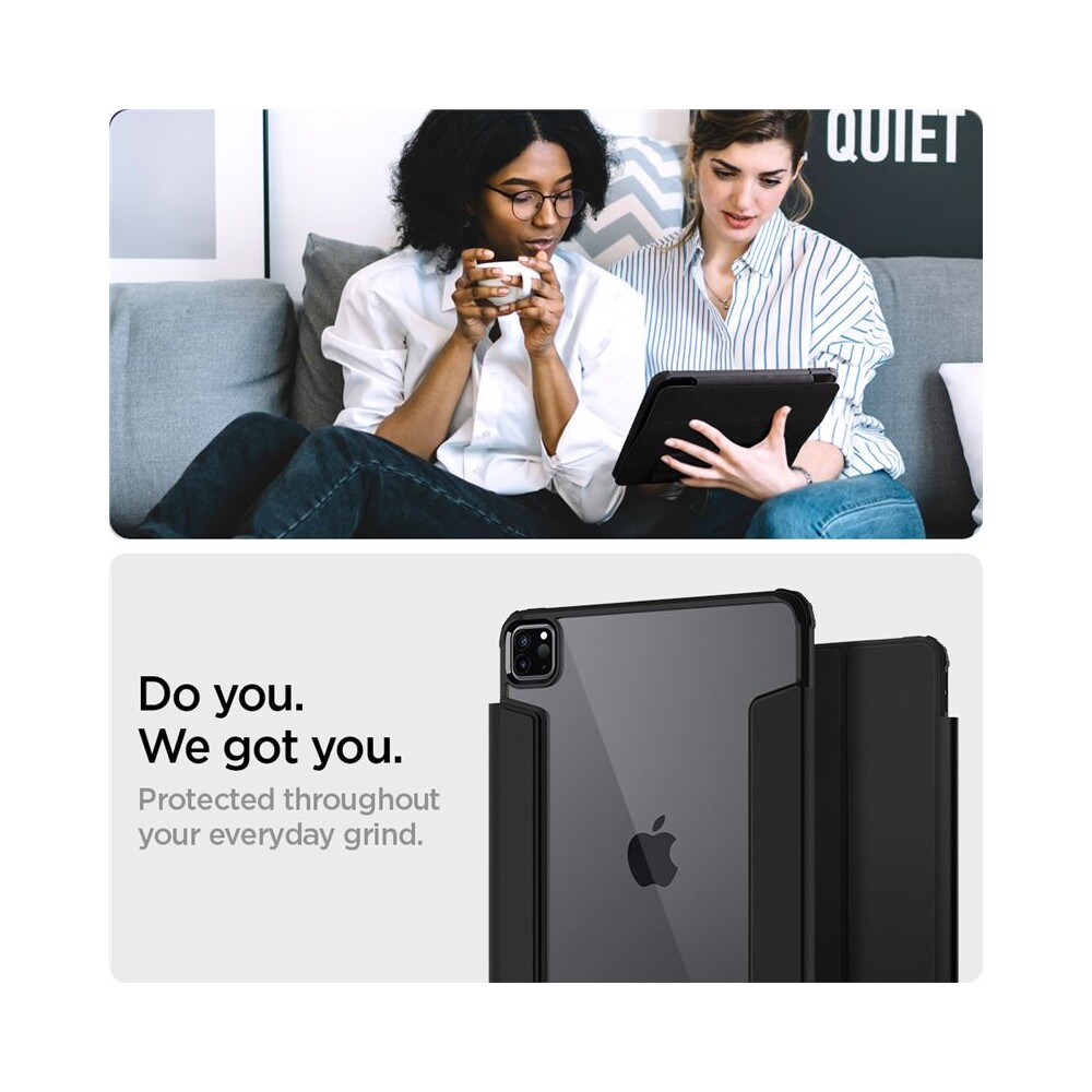 Spigen-Ultra-Hybrid-Pro-pouzdro-iPad-Pro-11-22-21-20-18-cerne