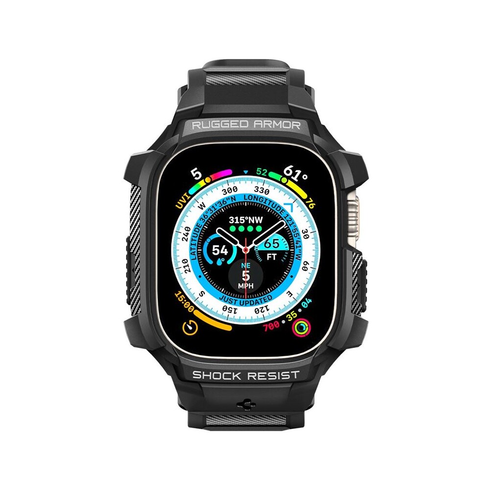 Spigen-Rugged-Armor-Pro-reminek-s-pouzdrem-Apple-Watch-Ultra-3-2-1-49mm-cerny