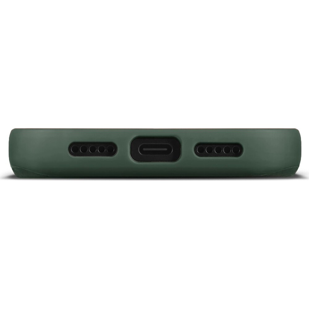 Woolnut-MagSafe-kozeny-kryt-iPhone-17-Pro-tmave-zeleny
