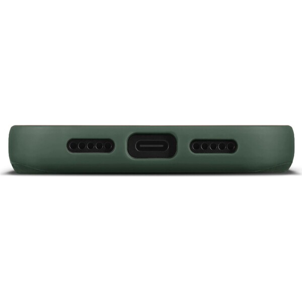 Woolnut-MagSafe-kozeny-kryt-iPhone-17-Pro-tmave-zeleny