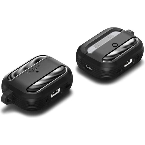 Spigen-Rugged-Armor-pouzdro-pro-AirPods-Pro-2-cerne