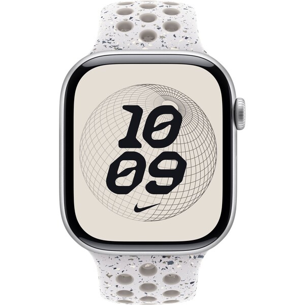 Apple-Watch-49-46-45-44mm-Veiled-Grey-sportovni-reminek-Nike-S-M