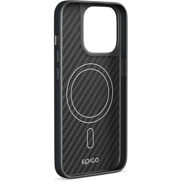 EPICO-Hybrid-Carbon-MagSafe-Case-iPhone-14-cerny