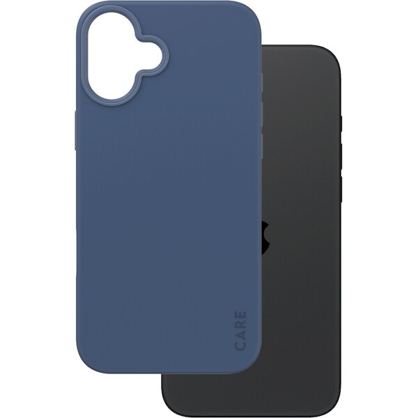 PanzerGlass-CARE-kryt-Apple-iPhone-16-Plus-MagSafe-Fearlessly-modry