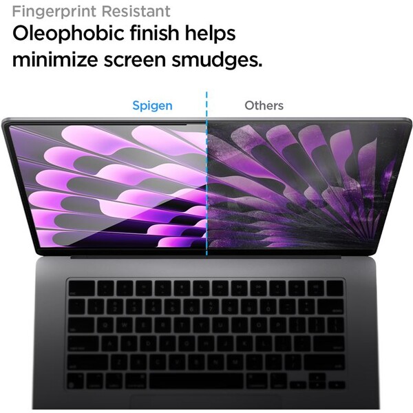 Spigen-Glass-tR-Slim-tvrzene-sklo-MacBook-Air-15-M2-M3-M4