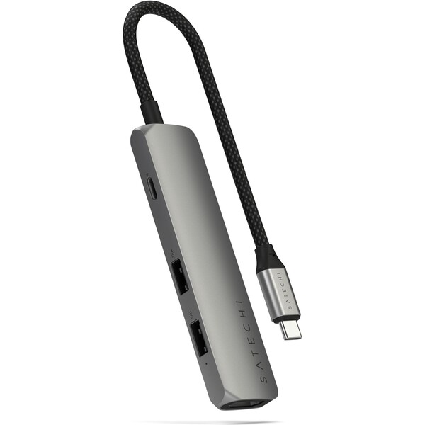 Satechi-4v1-USB-C-Slim-viceportovy-adapter-4K-vesmirne-sedy