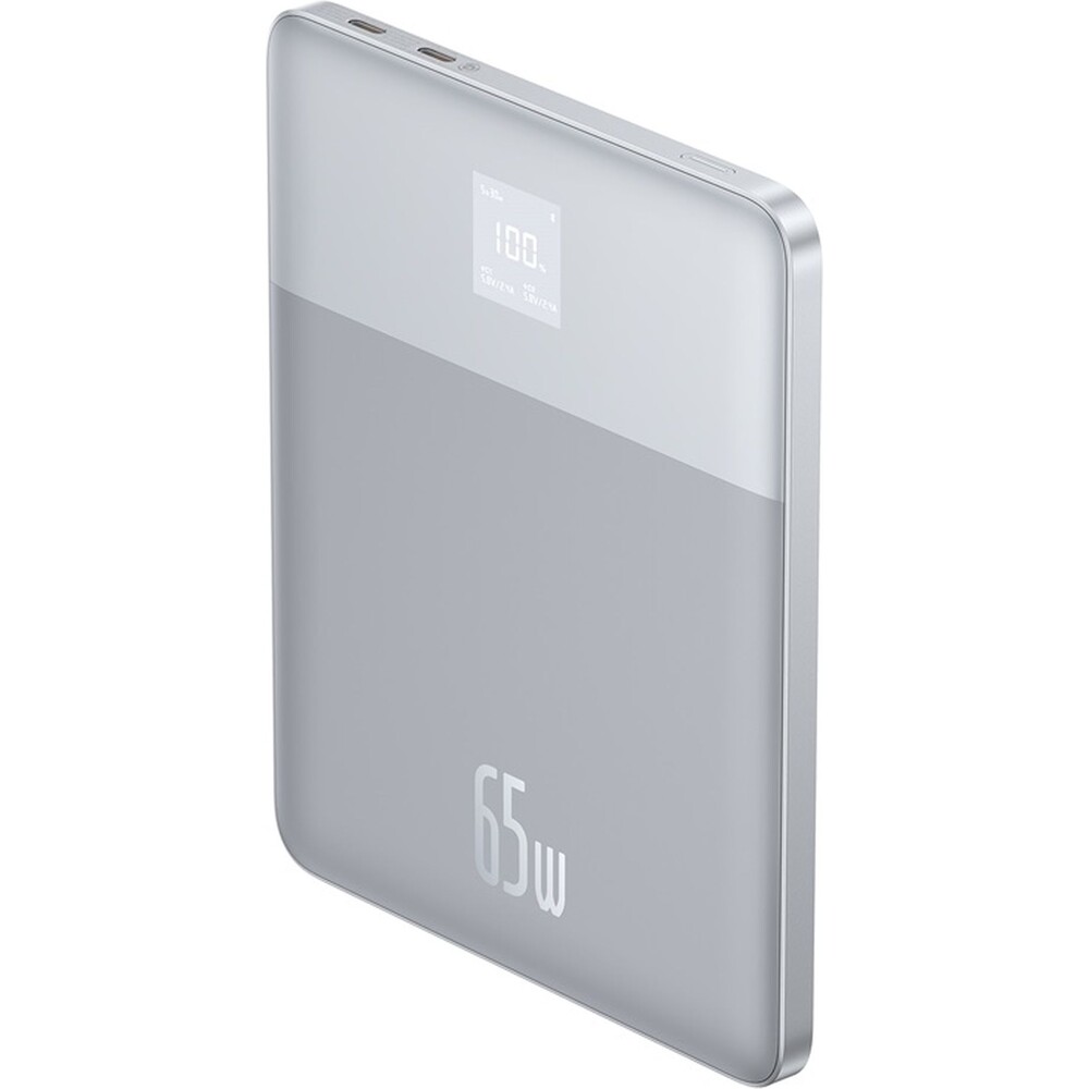 Baseus-Blade2-powerbanka-12000mAh-65W-stribrna