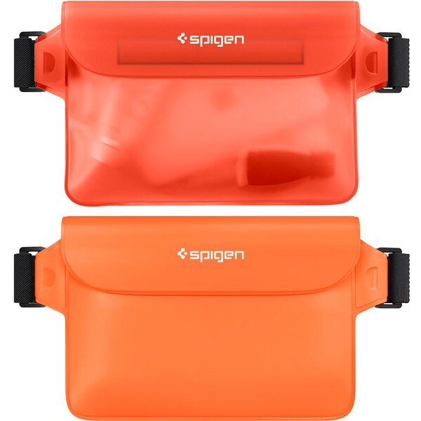 Spigen-Aqua-Shield-WaterProof-Waist-Bag-A620-2-Pack-oranzovy