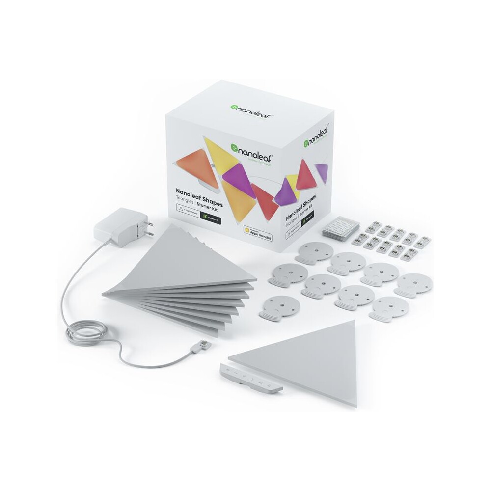 Nanoleaf-Shapes-Triangles-Starter-Kit-9-ks-chytre-modularni-osvetleni