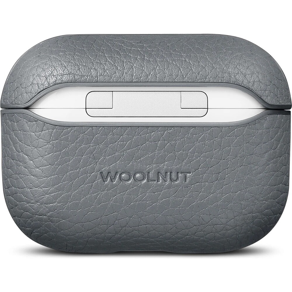 Woolnut-Leather-kozene-pouzdro-pro-AirPods-Pro-2-generace-sede