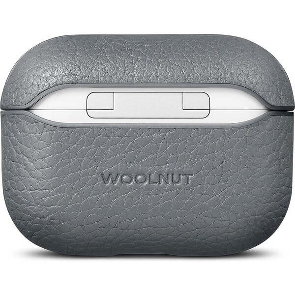 Woolnut-Leather-kozene-pouzdro-pro-AirPods-Pro-2-generace-sede