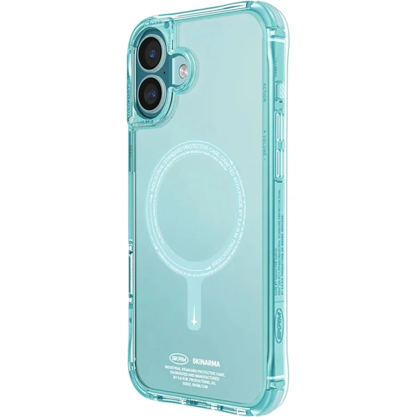 SKINARMA Saido Mag-Charge kryt iPhone 16 zelený - Pouzdra - Obrázek M8LD000O01