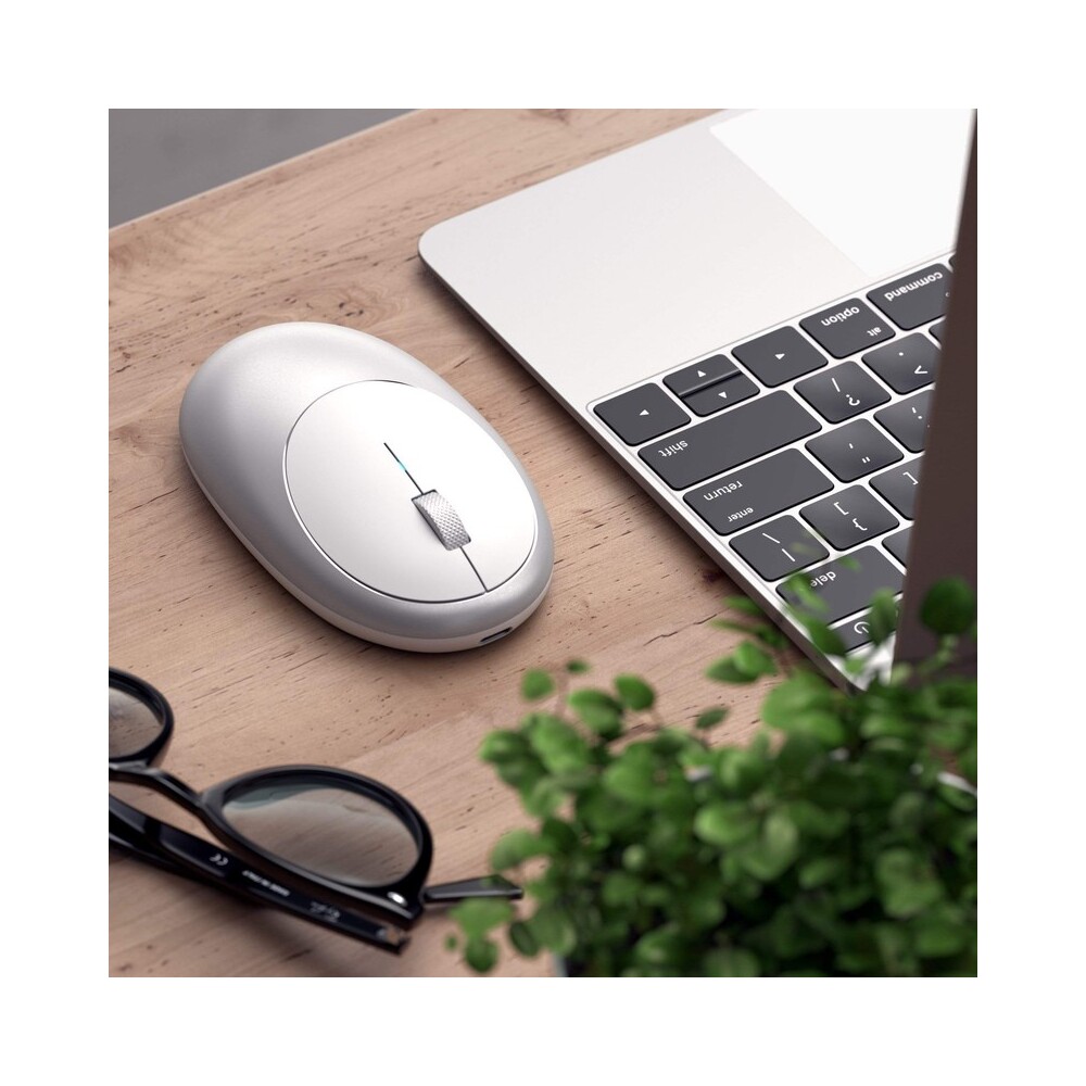 Satechi-M1-Bluetooth-bezdratova-mys-stribrna