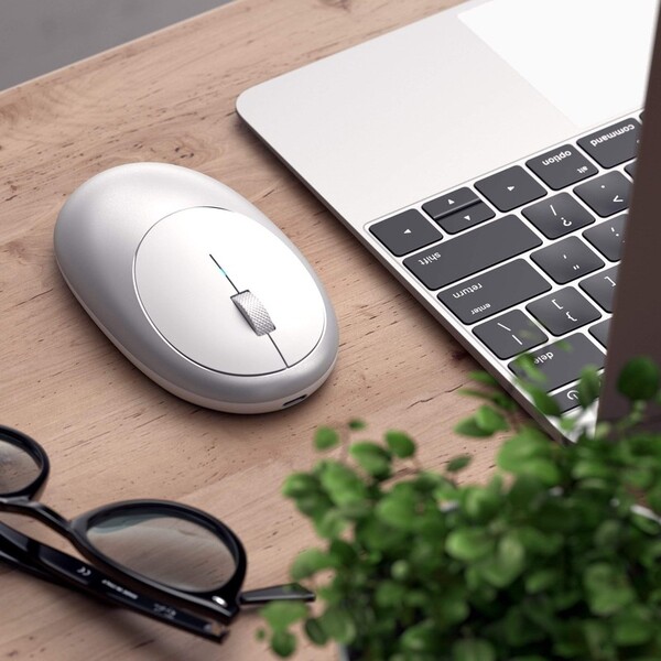 Satechi-M1-Bluetooth-bezdratova-mys-stribrna