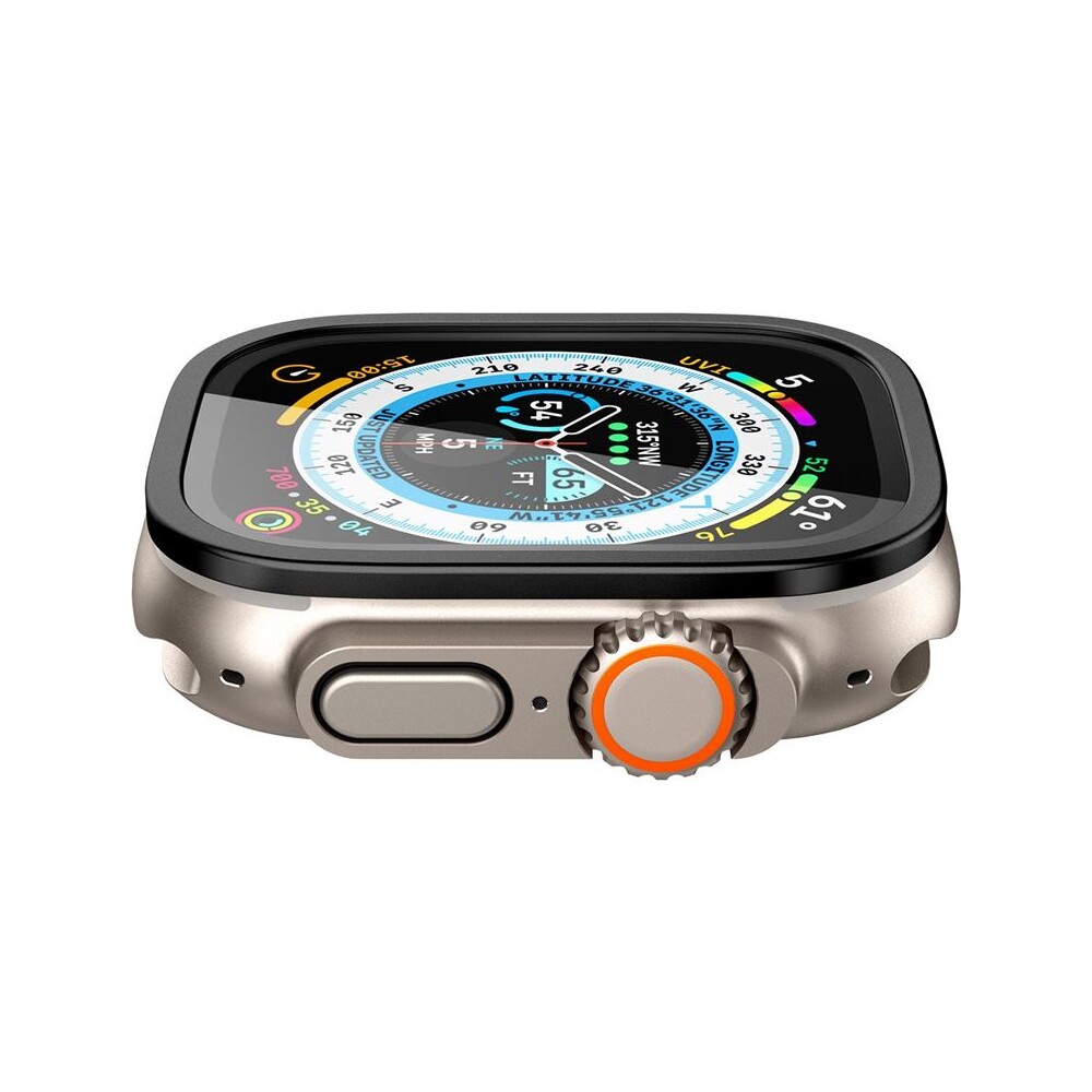 Spigen-Glass-tR-Slim-Pro-1-Pack-tvrzene-sklo-Apple-Watch-Ultra-49mm-cerne