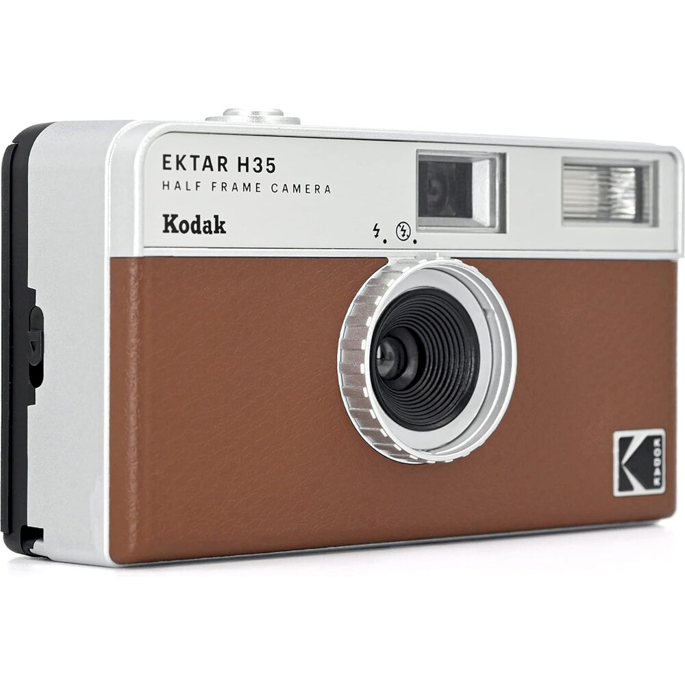 Kodak-EKTAR-H35-Half-Frame-fotoaparat-hnedy