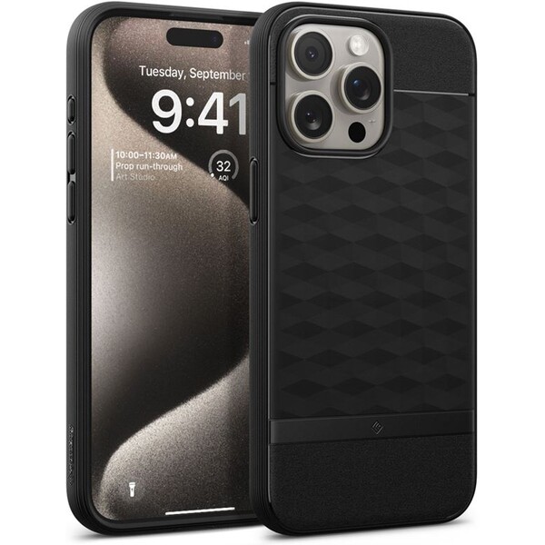 Spigen-Caseology-Parallax-kryt-s-MagFit-iPhone-15-Pro-Max-matne-cerny