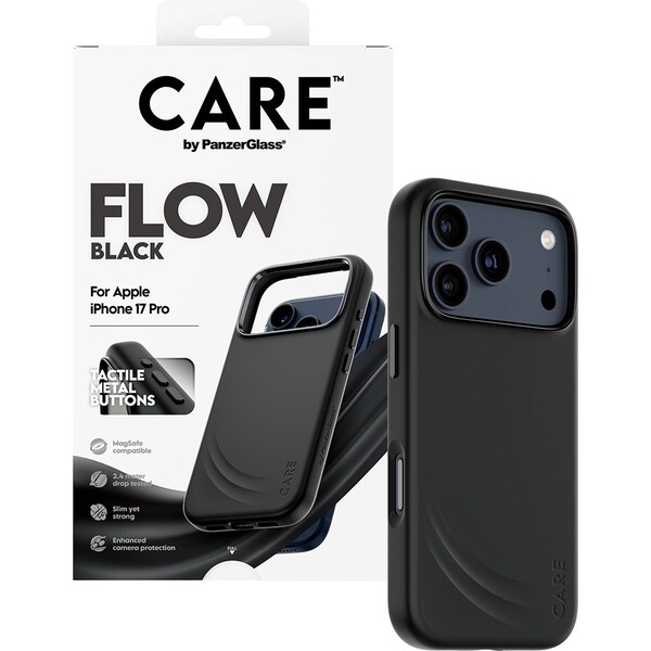PanzerGlass-CARE-Flow-kryt-s-MagSafe-Apple-iPhone-17-Pro-cerny