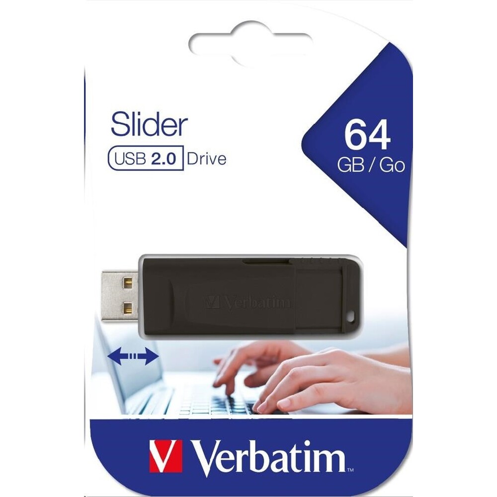 Verbatim-USB-Flash-Disk-Store-n-Go-Slider-64GB-cerna