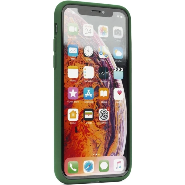 ADIDAS Originals Moulded pouzdro iPhone 6/6S/7/8 tmavě zelené