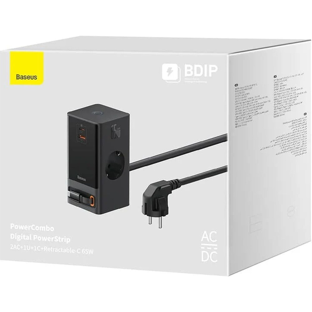 Baseus-Nabijeci-stanice-PowerCombo-Digital-65W-EU-cerna